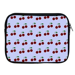 Blue Cherries Apple Ipad 2/3/4 Zipper Cases