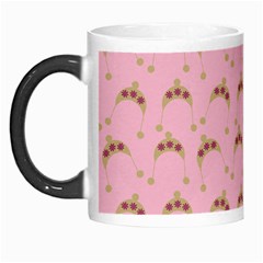 Pink Beige Hats Morph Mugs by snowwhitegirl