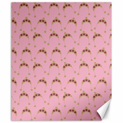 Pink Beige Hats Canvas 20  X 24   by snowwhitegirl