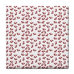 Red Cherries Tile Coasters