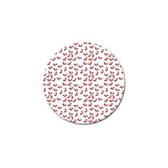 Red Cherries Golf Ball Marker (10 Pack) by snowwhitegirl