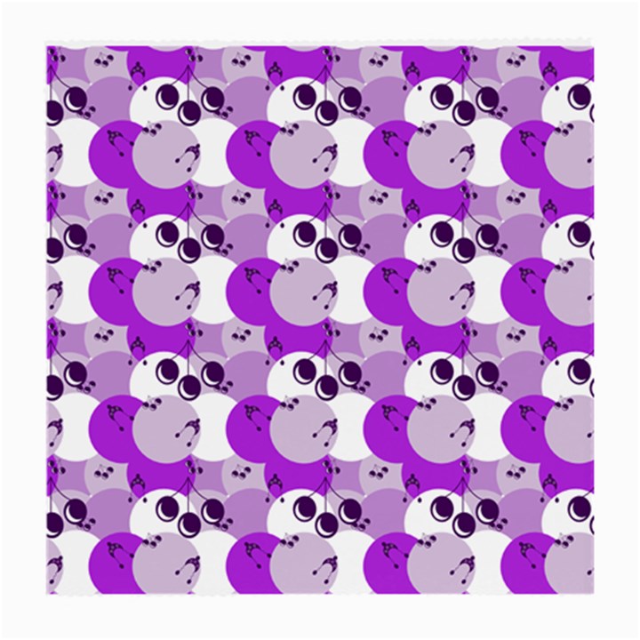 Purple Cherry Dots Medium Glasses Cloth