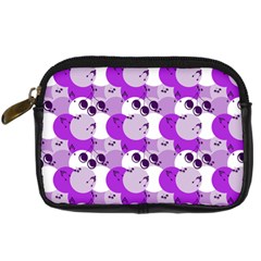 Purple Cherry Dots Digital Camera Cases by snowwhitegirl