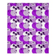 Purple Cherry Dots Shower Curtain 60  X 72  (medium)  by snowwhitegirl