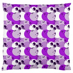 Purple Cherry Dots Standard Flano Cushion Case (two Sides) by snowwhitegirl