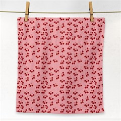 Rose Cherries Face Towel by snowwhitegirl