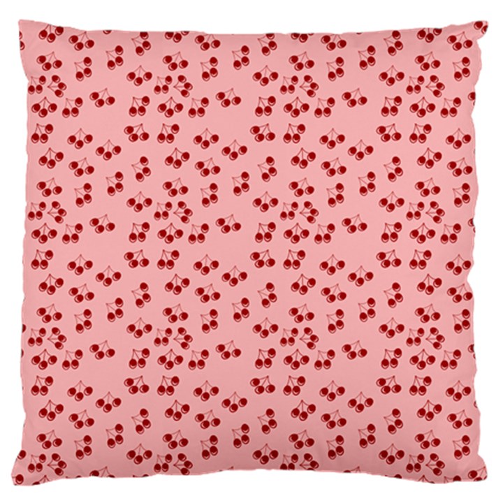 Rose Cherries Large Cushion Case (One Side)