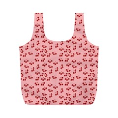 Rose Cherries Full Print Recycle Bags (m)  by snowwhitegirl