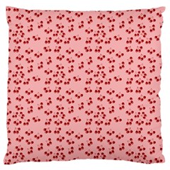 Rose Cherries Standard Flano Cushion Case (one Side) by snowwhitegirl