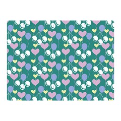 Ocean Cherry Double Sided Flano Blanket (mini)  by snowwhitegirl