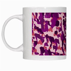 Pink Camo White Mugs by snowwhitegirl