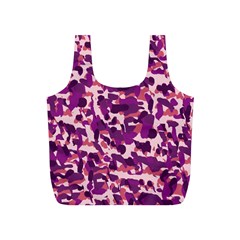 Pink Camo Full Print Recycle Bags (s)  by snowwhitegirl