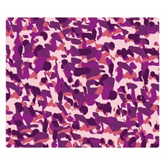 Pink Camo Double Sided Flano Blanket (small)  by snowwhitegirl