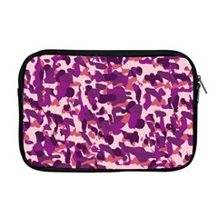 Pink Camo Apple Macbook Pro 17  Zipper Case by snowwhitegirl