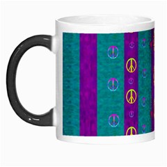 Peace Be With Us This Wonderful Year In True Love Morph Mugs by pepitasart