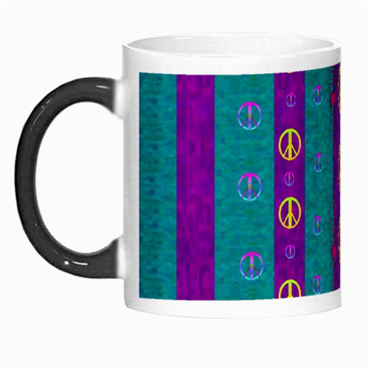 Peace Be With Us This Wonderful Year In True Love Morph Mugs