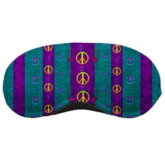 Peace Be With Us This Wonderful Year In True Love Sleeping Masks by pepitasart