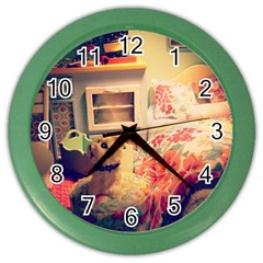 Cream Dollhouse Color Wall Clocks by snowwhitegirl