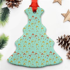 Blue Orange Hats Ornament (Christmas Tree) 