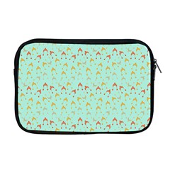 Blue Orange Hats Apple MacBook Pro 17  Zipper Case