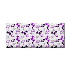 Purple Cherries Cosmetic Storage Cases by snowwhitegirl