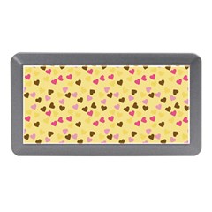 Beige Hearts Memory Card Reader (mini) by snowwhitegirl