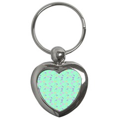 Mint Heart Cherries Key Chains (heart)  by snowwhitegirl