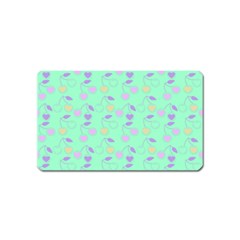 Mint Heart Cherries Magnet (Name Card)