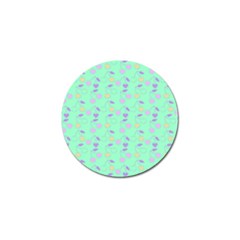 Mint Heart Cherries Golf Ball Marker (4 Pack) by snowwhitegirl