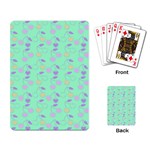 Mint Heart Cherries Playing Card Back