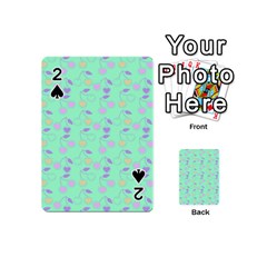 Mint Heart Cherries Playing Cards 54 (Mini) 