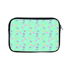 Mint Heart Cherries Apple Ipad Mini Zipper Cases by snowwhitegirl