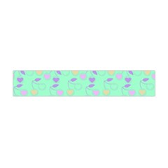 Mint Heart Cherries Flano Scarf (mini) by snowwhitegirl