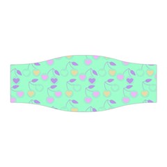 Mint Heart Cherries Stretchable Headband