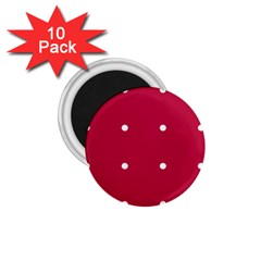 Red Dot 1 75  Magnets (10 Pack)  by snowwhitegirl