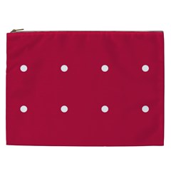 Red Dot Cosmetic Bag (xxl) 