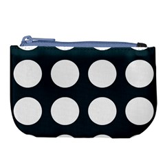 Big Dot Teal Blue Large Coin Purse by snowwhitegirl