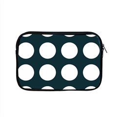 Big Dot Teal Blue Apple Macbook Pro 15  Zipper Case by snowwhitegirl