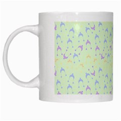 Minty Hats White Mugs by snowwhitegirl