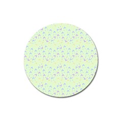 Minty Hats Magnet 3  (round) by snowwhitegirl