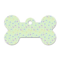 Minty Hats Dog Tag Bone (two Sides) by snowwhitegirl