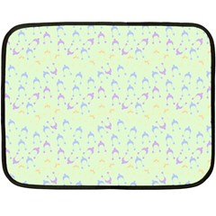 Minty Hats Fleece Blanket (mini) by snowwhitegirl