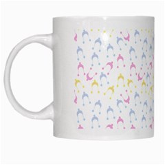 Pastel Hats White Mugs