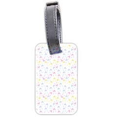 Pastel Hats Luggage Tags (two Sides) by snowwhitegirl