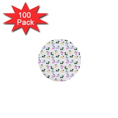 Green Cherries 1  Mini Buttons (100 Pack)  by snowwhitegirl