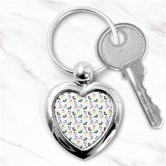 Green Cherries Key Chains (heart)  by snowwhitegirl