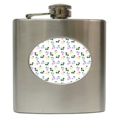 Green Cherries Hip Flask (6 Oz) by snowwhitegirl