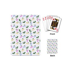 Green Cherries Playing Cards (mini)  by snowwhitegirl