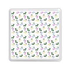 Green Cherries Memory Card Reader (square)  by snowwhitegirl