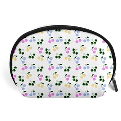 Green Cherries Accessory Pouches (large) 